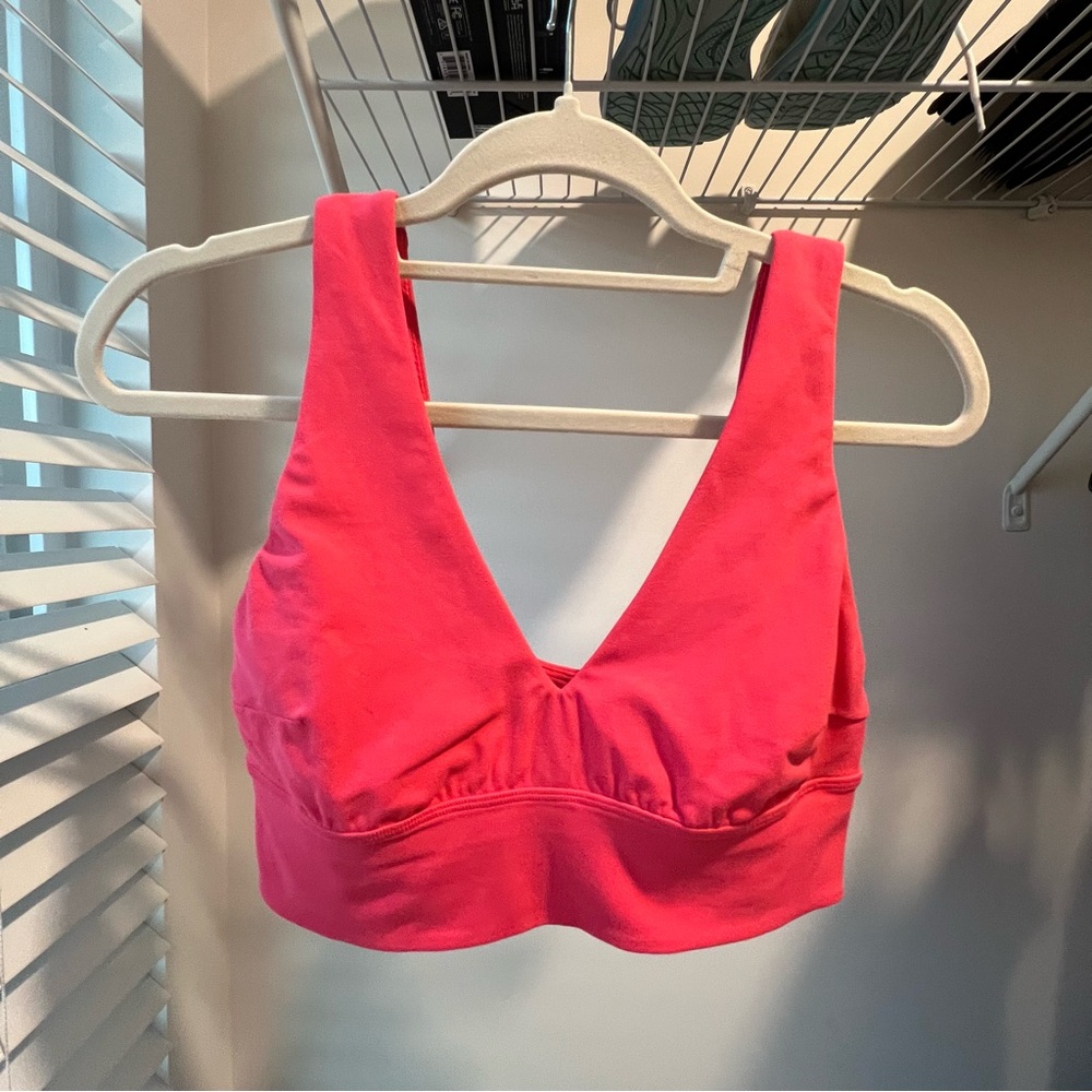 Lululemon Align V-Neck Bra in Lip Gloss (Discontinued)